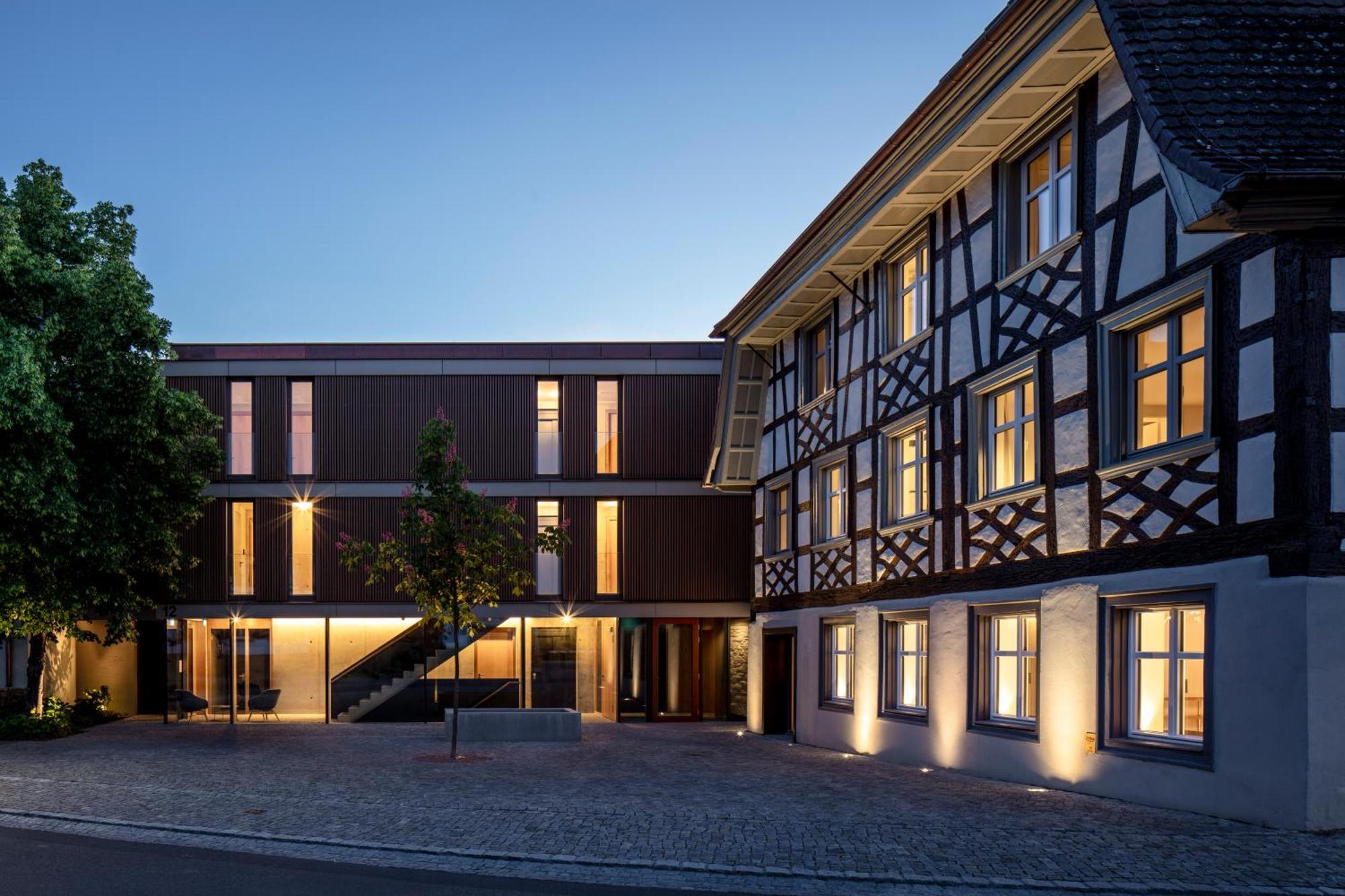 Sternen Bohlingen Aparthotel Eksteriør billede